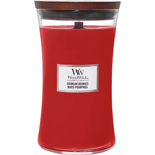 Woodwick Large Hourglass Crimson Berries 610 g