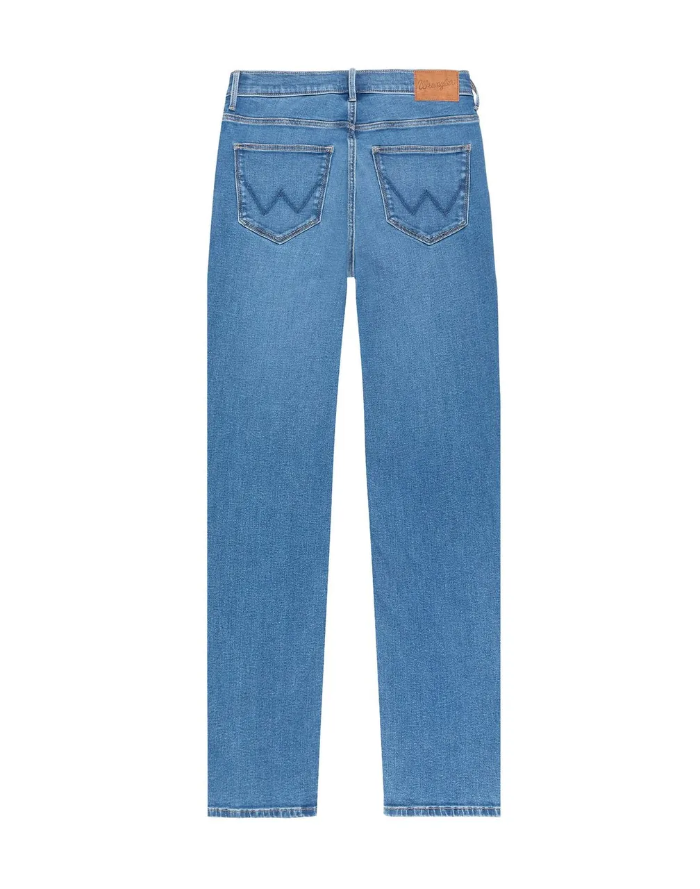 Wrangler Damen Jeans STRAIGHT - Regular Fit - Blau - Aurelia