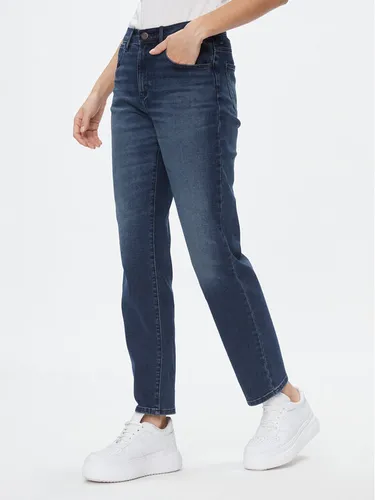 Wrangler Jeans Straight Christina 112342794 Dunkelblau Regular Fit