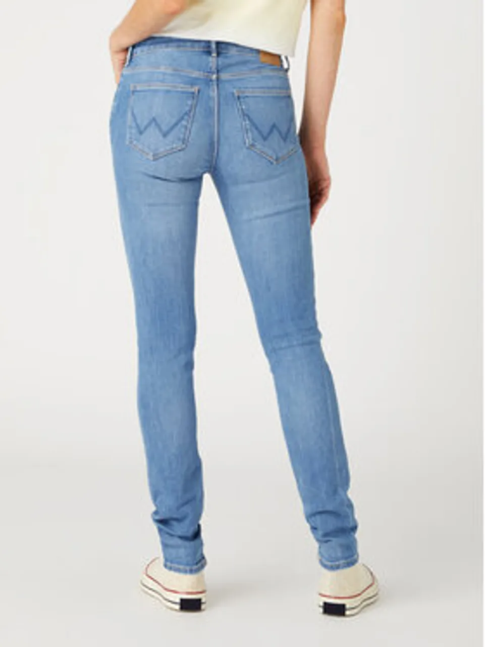 Wrangler Jeans W28KXR37T 112332352 Blau Skinny Fit