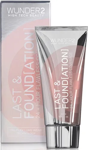 Wunder2 Last & Foundation 24+ Hour Flawless Coverage Foundation 10 Porcelain 30 ml