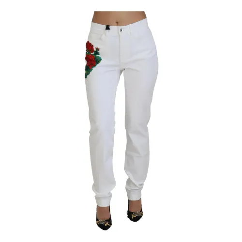 Wunderschöne weiße Skinny Jeans Dolce & Gabbana