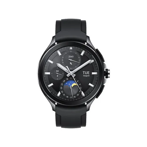 XIAOMI Watch 2 Pro, LTE Smartwatch Aluminium Fluorkautschuk, 22 mm, Black