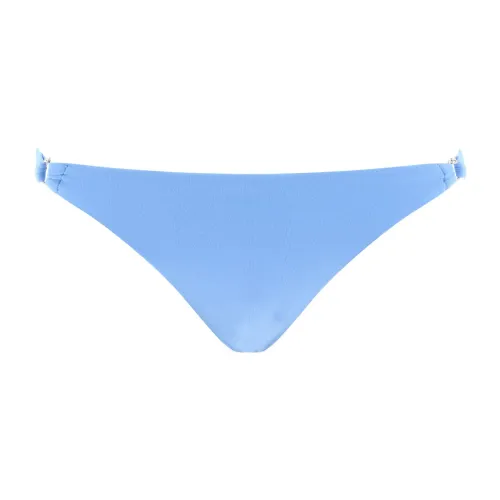 Ylva Bikini Slip mit Silbernen Seitendetails Nanushka