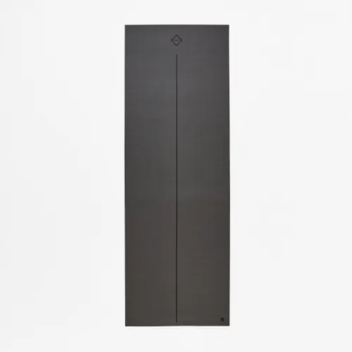 Yogamatte Mattenauflage für unterwegs faltbar 180 cm × 62 cm × 1,3 mm - grau