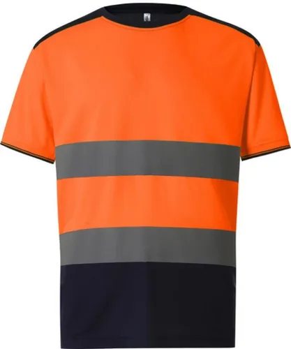 YOKO Warnschutz-Shirt Hi-Vis Two-Tone T-Shirt S bis 3XL