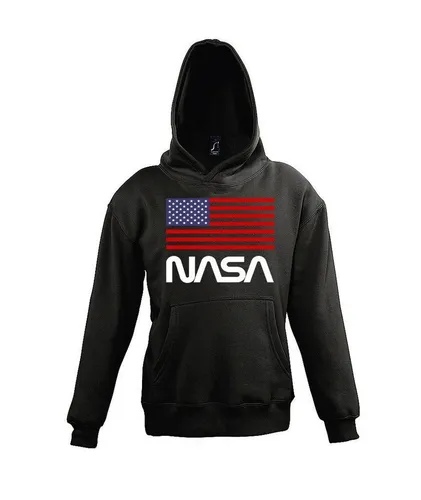 Youth Designz Kapuzenpullover NASA USA Kinder Hoodie Pullover für Jungen und Mädchen mit modischem NASA USA Print