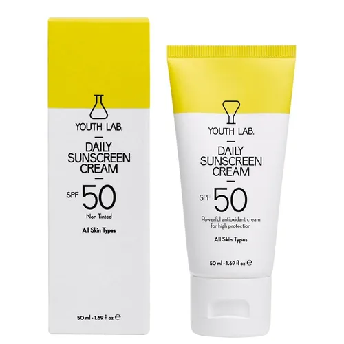 YOUTH LAB. - Daily Sunscreen Cream SPF 50_Non Tinted_All Skin Types Sonnenschutz 50 ml