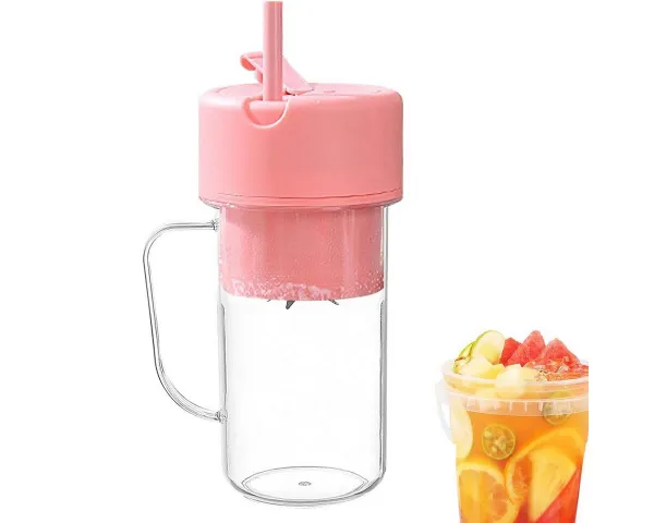 yozhiqu Entsafter Portable Juice Blender Drinking Cup,Juicer Electric Blender Cup Bottle, Multifunctional USB Charging Drink Cup For Men Women Sports...