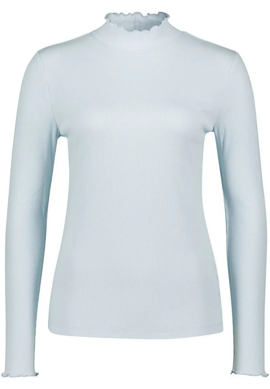 Zero T-Shirt mit Stehkragen (1-tlg) Plain/ohne Details