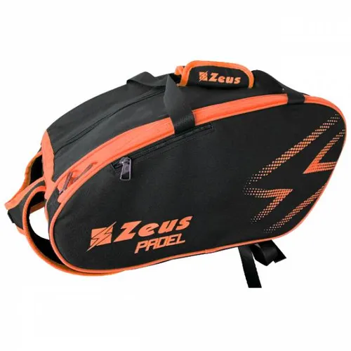 Zeus Padel Bag Padelschläger Tasche schwarz orange