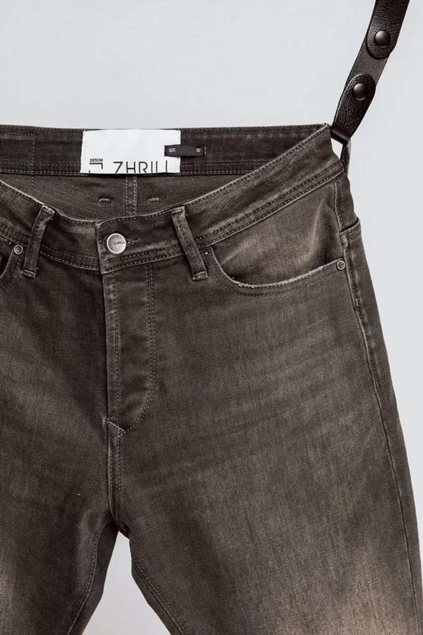 Zhrill 5-Pocket-Jeans Jeans LUCAS Schwarz angenehmer Tragekomfort
