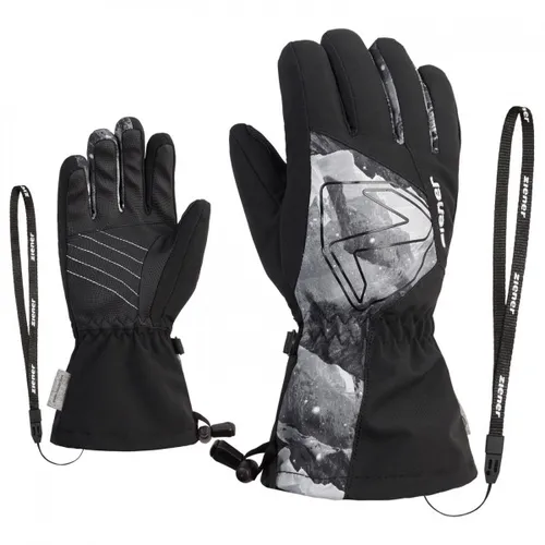 Ziener - Kid's Laval AS AW - Handschuhe Gr 3 schwarz/grau