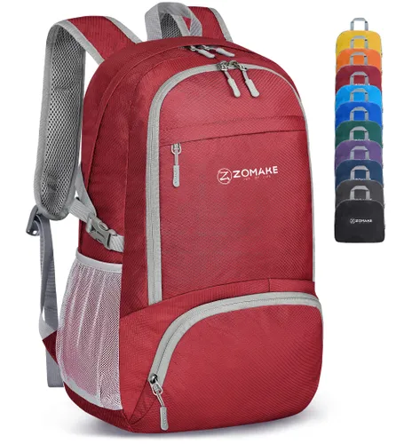 ZOMAKE Leicht Faltbarer Rucksack - Packbare Backpacks 30L