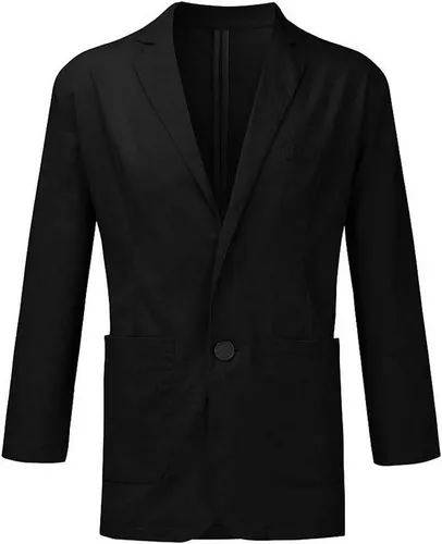 ZWY Anzug Herren-Jersey-Blazer,Sport-Blazer für Hochzeitsfeier und Alltagsreisen